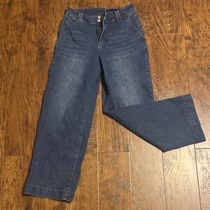 NEVER WORN Classic Blue Women's Wide Leg Jeans